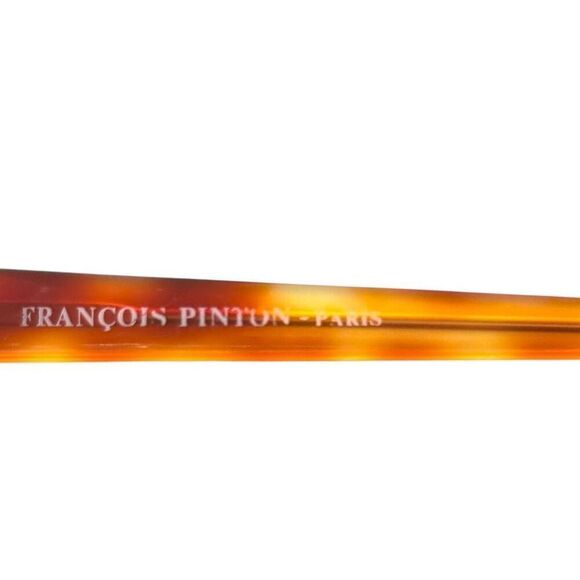Y2K 1990s Vintage FRANÇOIS PINTON Jacky O Regard Tortoiseshell Oversized Sunglas - Picture 5 of 10